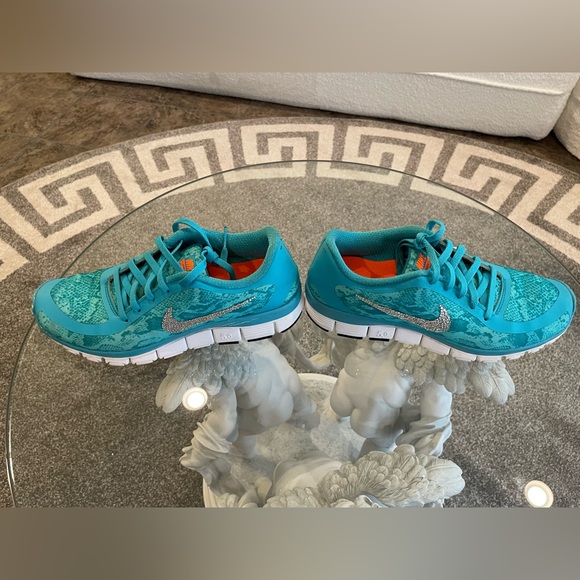 💎👟 Bling ✨NIKE Free 5.0, sz 8 USA Women’s - Picture 9 of 16